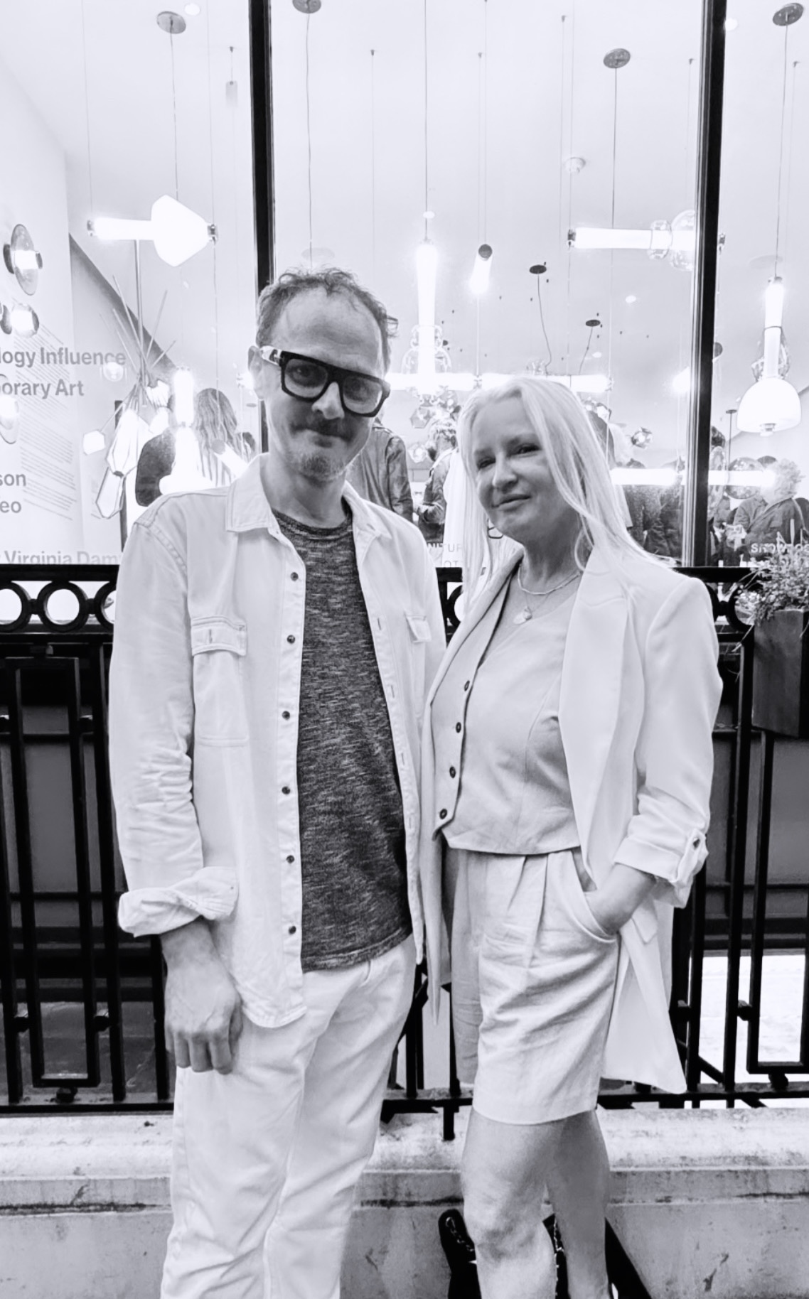 Jonathan Yeo and Luiza Yoanna Gibb