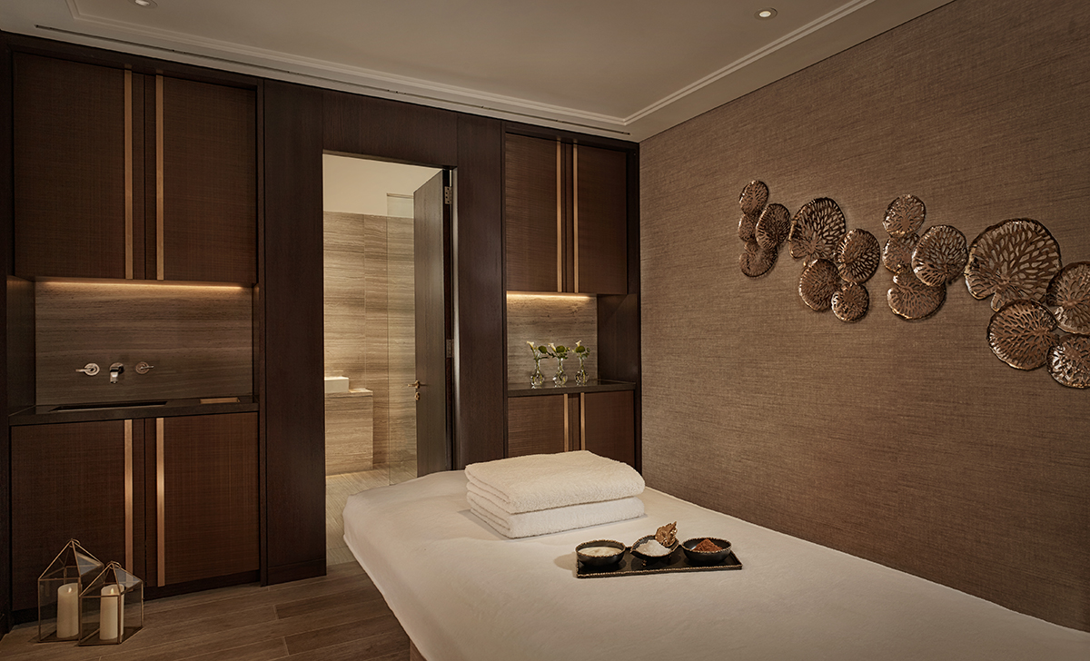One of the treatment rooms