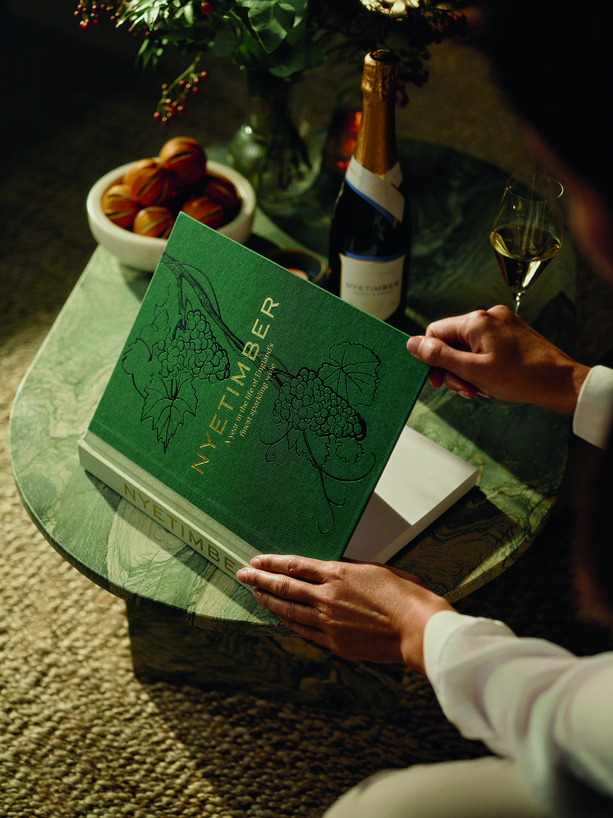 Nyetimber Book at Christmas