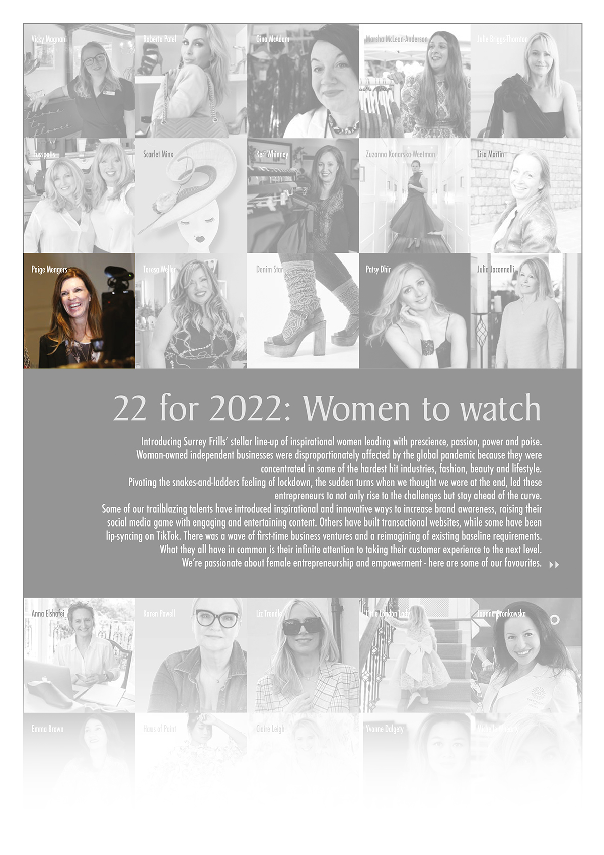 Paige was one of our 'Women to Watch' back in 2022