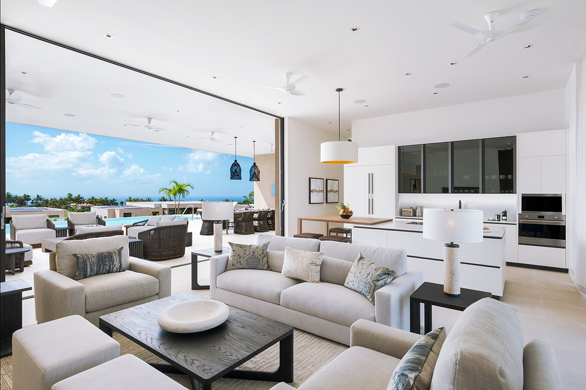 An interior from an Apes Hill property