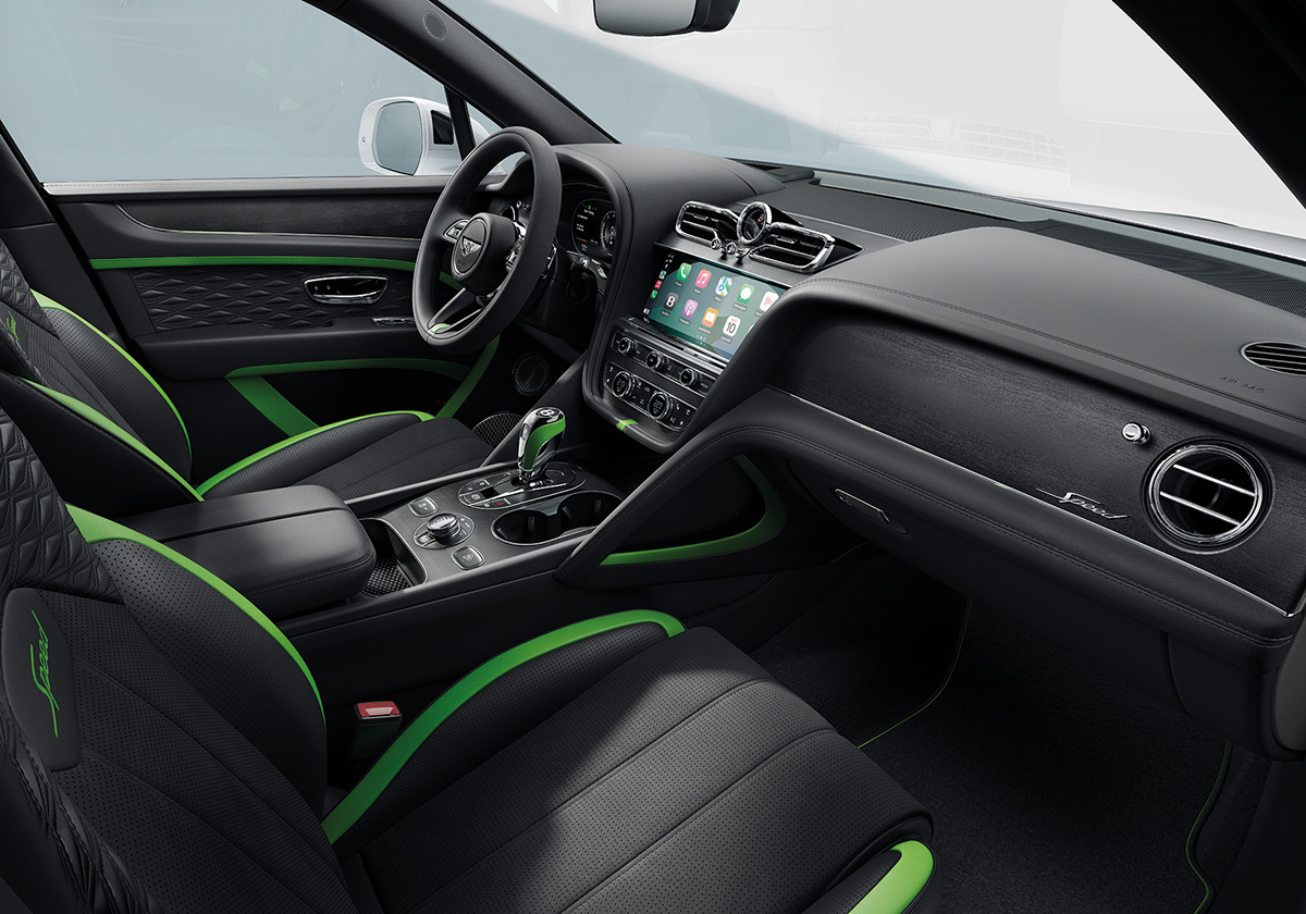 Bentayga Speed interior