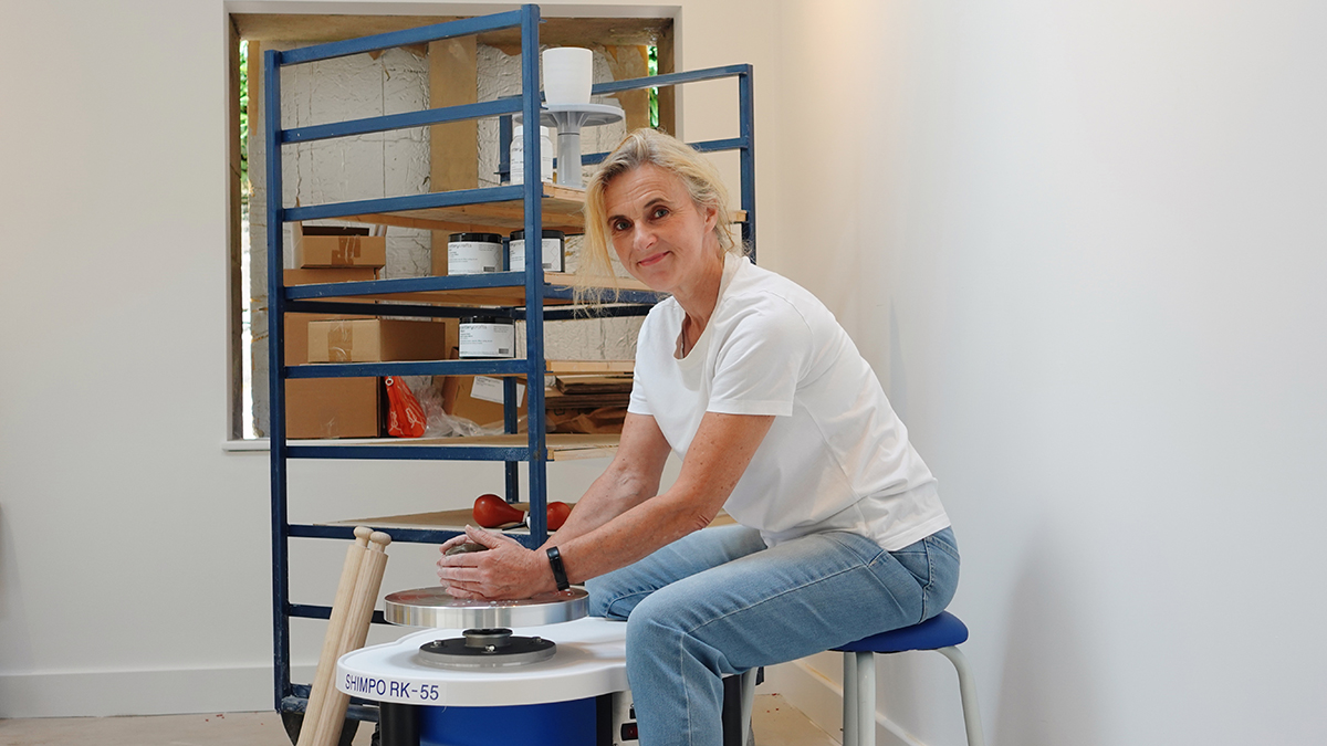 Jo Anna Duncalf -ceramicist in residence