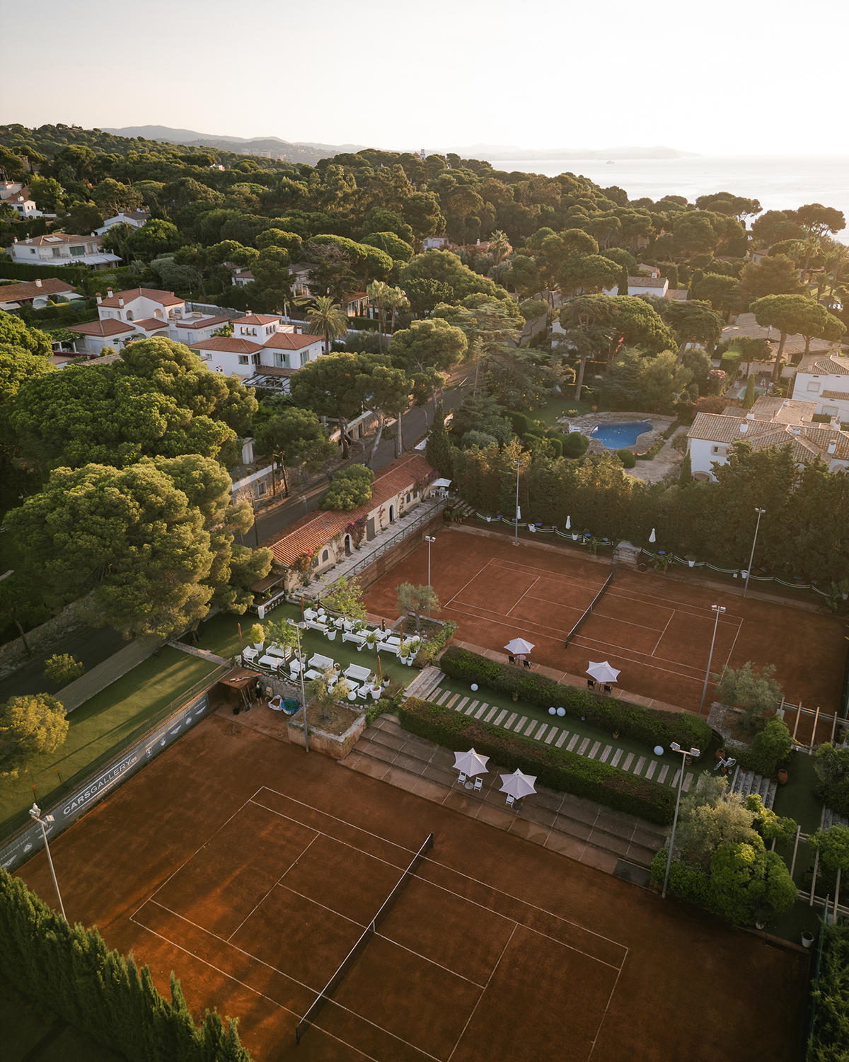 Tennis Courts. Photo: Claire Menary