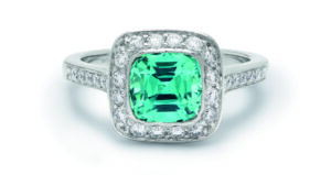 Tiffany Mint Tourmaline Ring