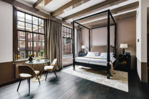 Amber Suite with FreshBed courtesy of The Dylan Amsterdam