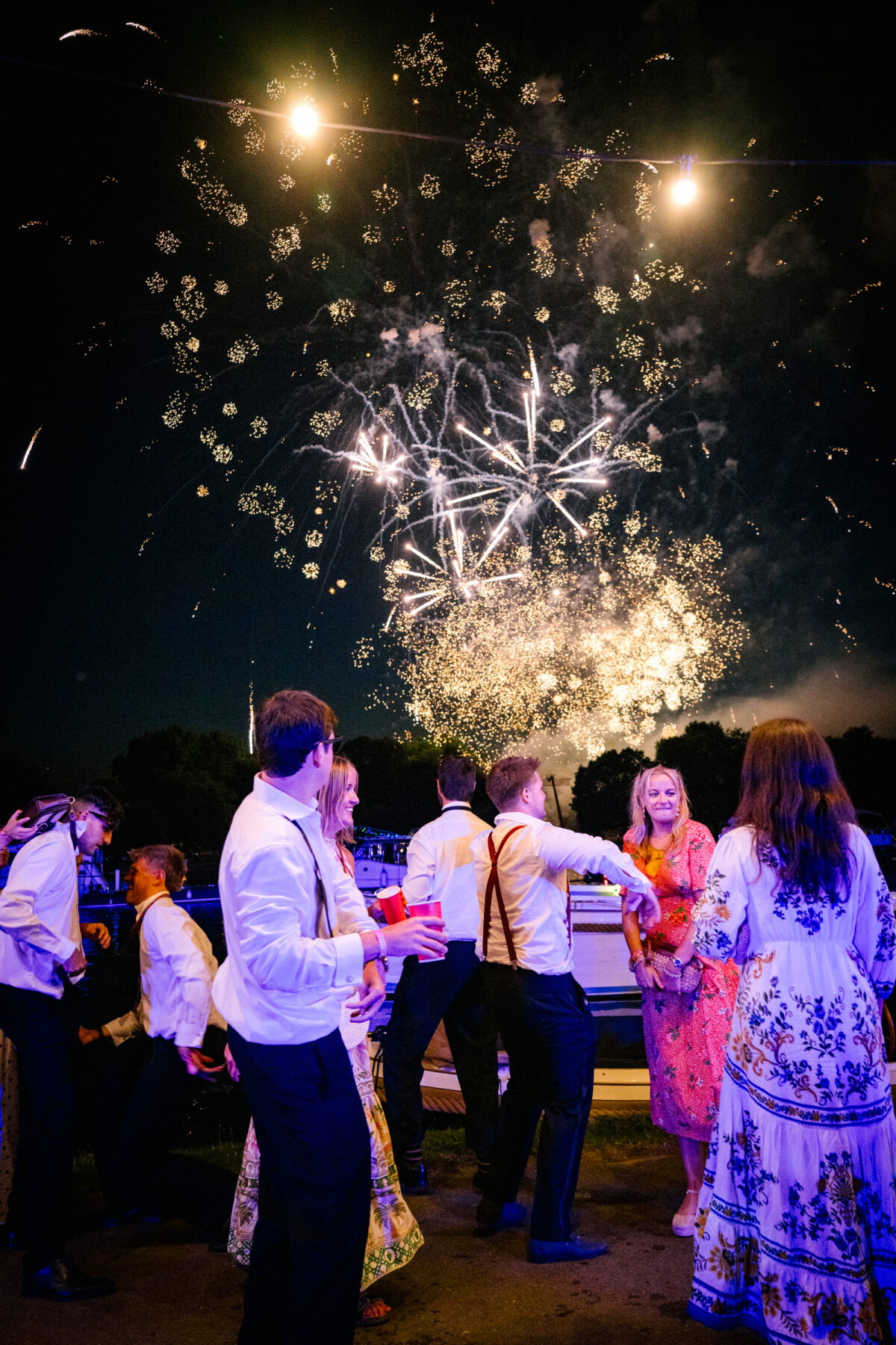 Opening night fireworks. Photo: Garry Jones