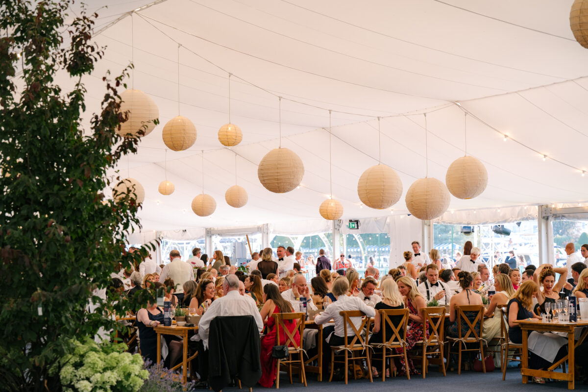 VIP Experiences at Henley Festival include riverside dining. Photo: Garry Jones