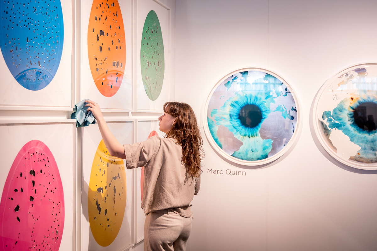 Affordable Art Fair Battersea Autumn 2024. Photos by Graham Turner