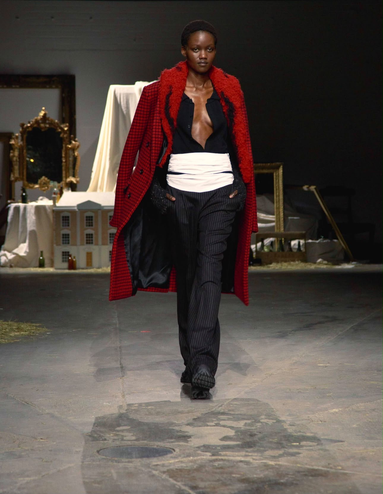 Designer Oscar Ouyang focuses on gender-neutral fashion and innovative knitwear. Photo: Jasmine Engel-Malone, British Fashion Council