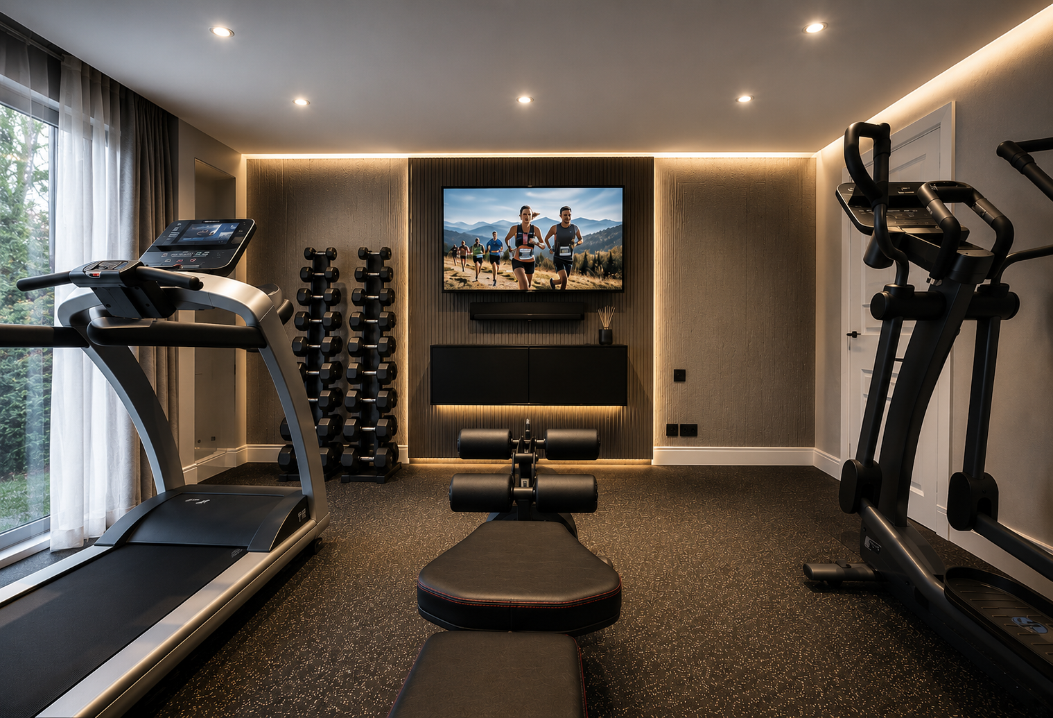 Home Gym design by Gym Design & Supply Home Gym design by Gym Design & Supply